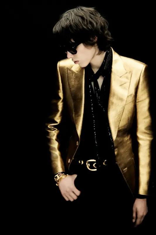 MOHAIR SILK TWILL DYLLAN TROUSER BLACK online